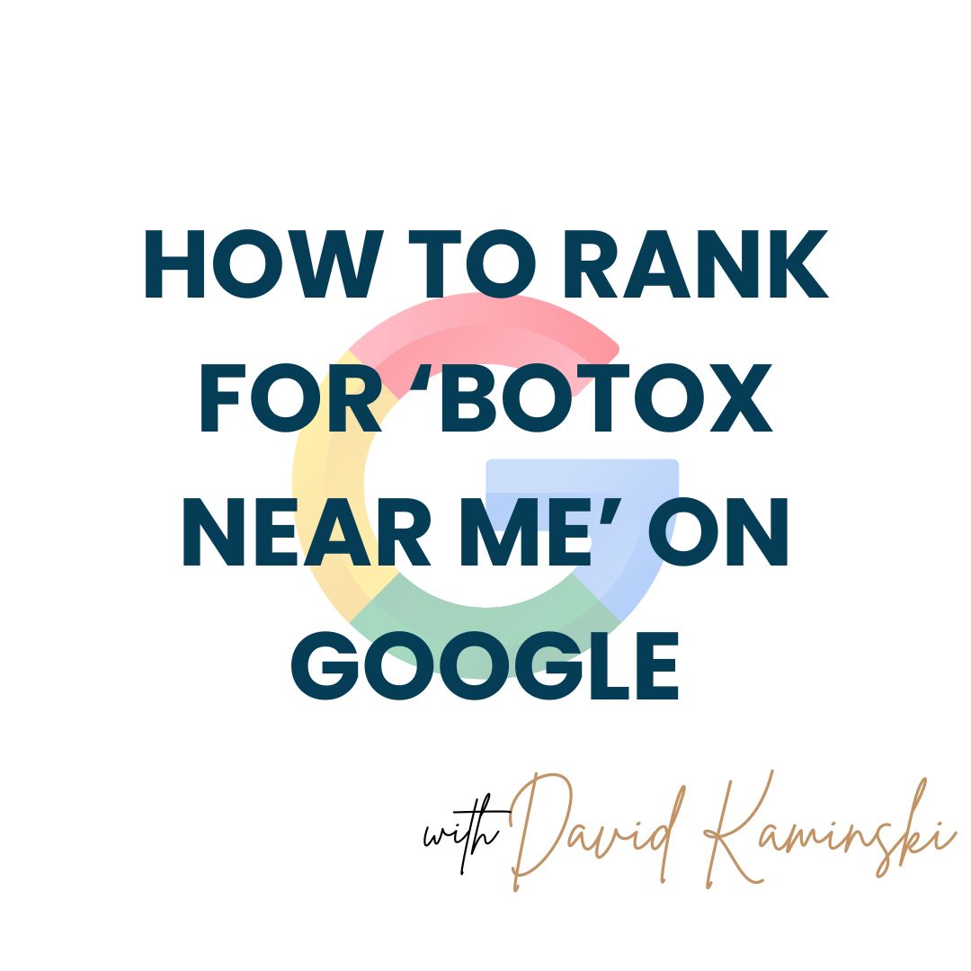 Rank for botox near me on google